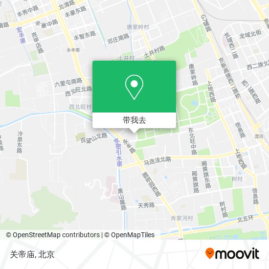 关帝庙地图