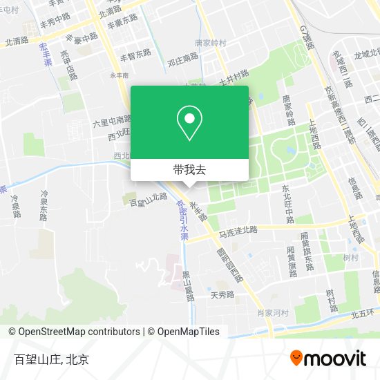 百望山庄地图
