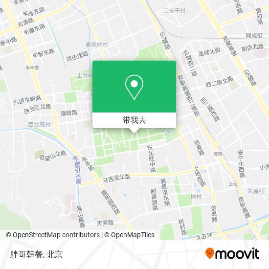 胖哥韩餐地图