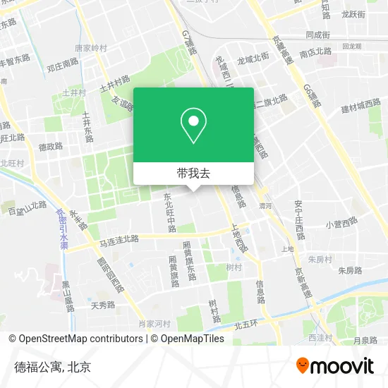 德福公寓地图