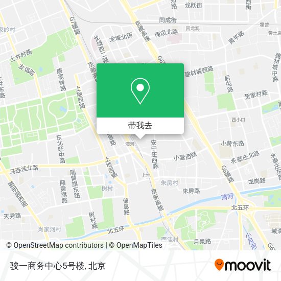 骏一商务中心5号楼地图