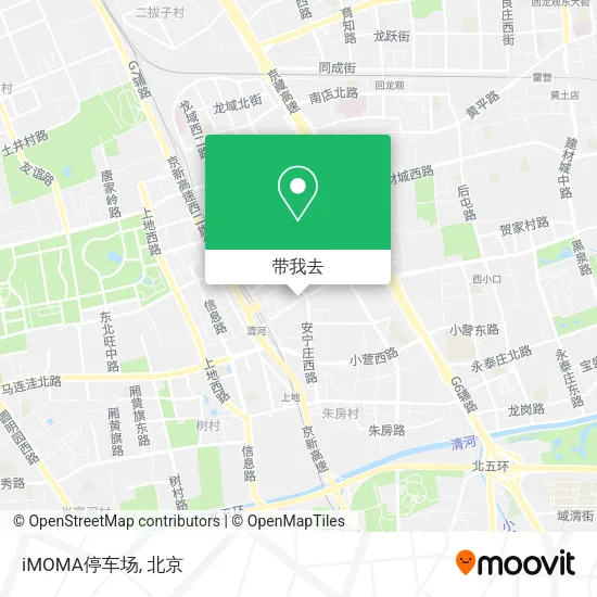 iMOMA停车场地图