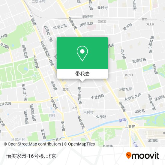 怡美家园-16号楼地图