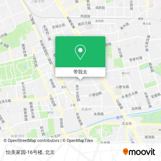 怡美家园-16号楼地图