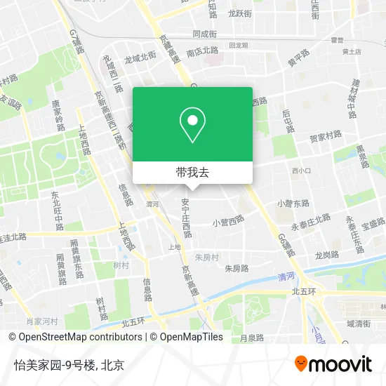 怡美家园-9号楼地图