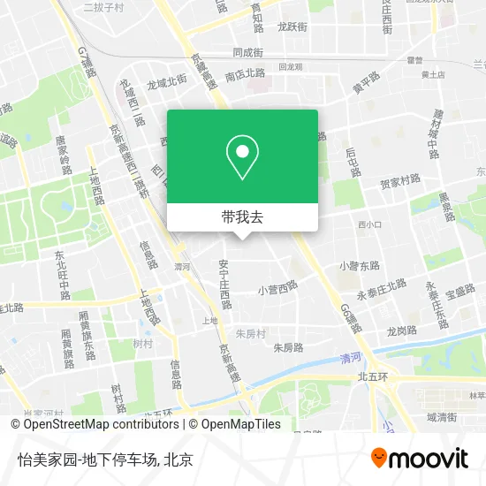 怡美家园-地下停车场地图