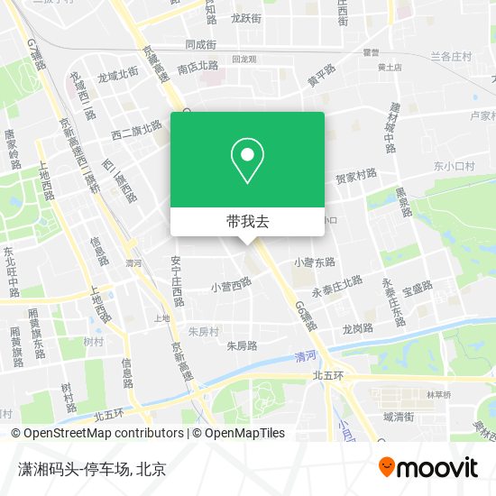 潇湘码头-停车场地图