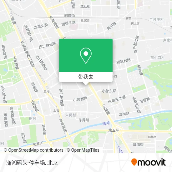 潇湘码头-停车场地图