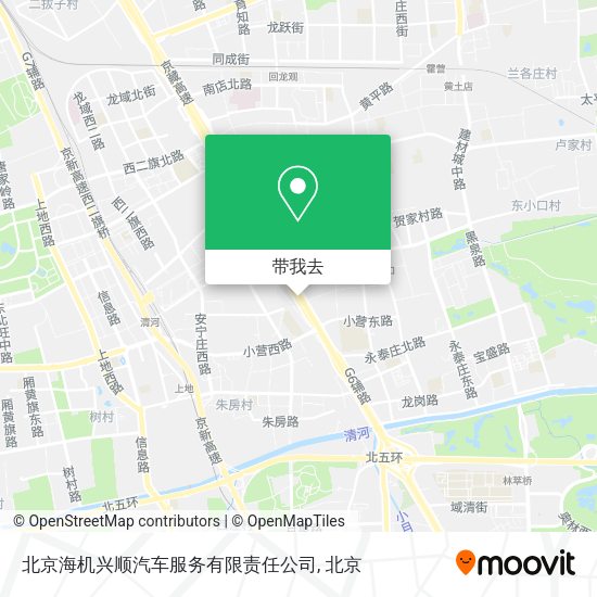 北京海机兴顺汽车服务有限责任公司地图