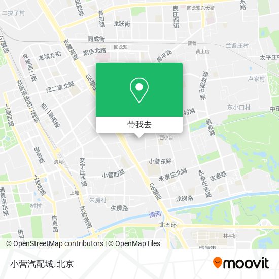 小营汽配城地图