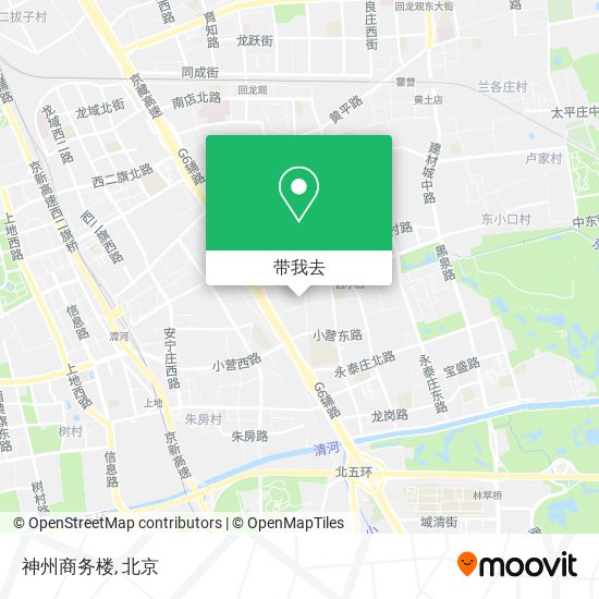 神州商务楼地图