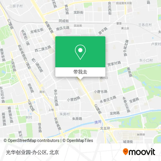 光华创业园-办公区地图