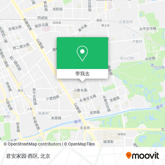 君安家园-西区地图