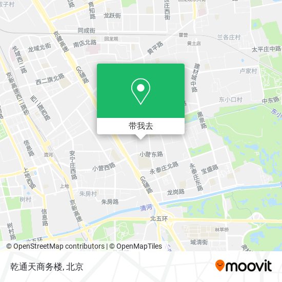乾通天商务楼地图