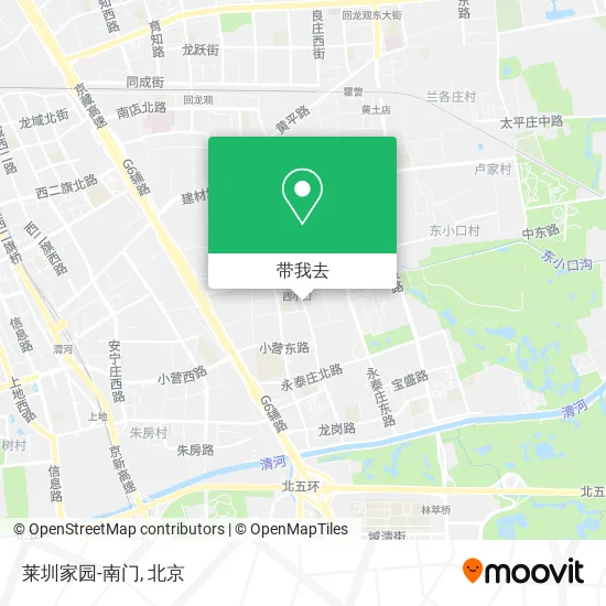 莱圳家园-南门地图