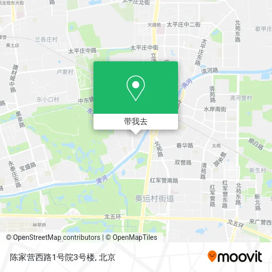 陈家营西路1号院3号楼地图