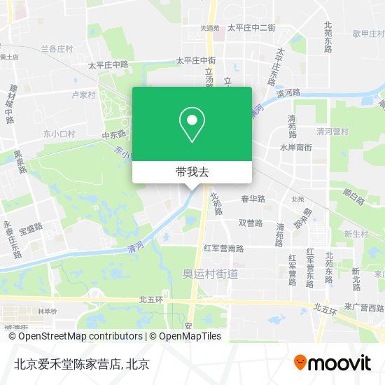 北京爱禾堂陈家营店地图