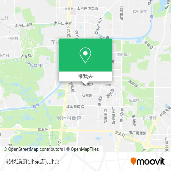 赣悦汤厨(北苑店)地图