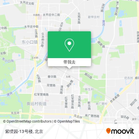 紫绶园-13号楼地图