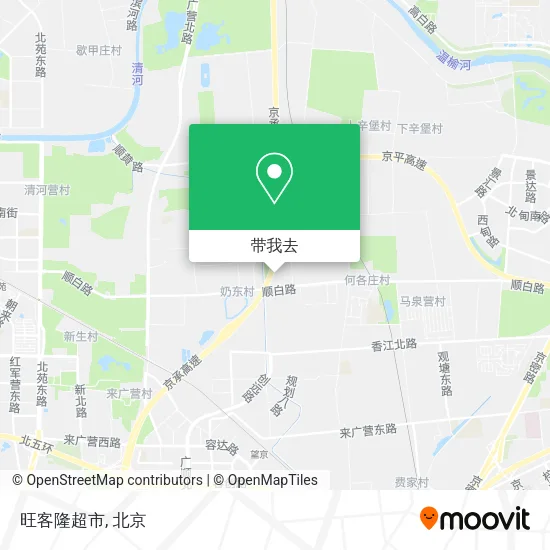 旺客隆超市地图