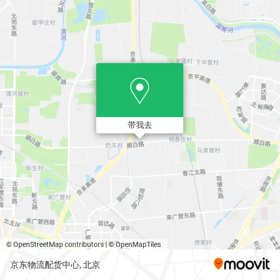 京东物流配货中心地图