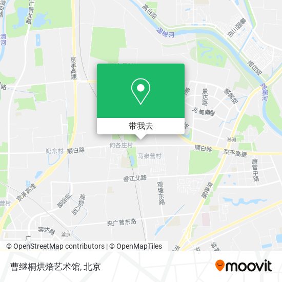 曹继桐烘焙艺术馆地图
