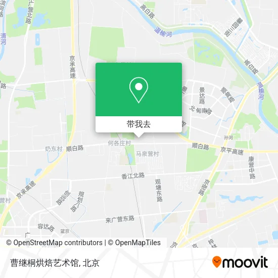 曹继桐烘焙艺术馆地图