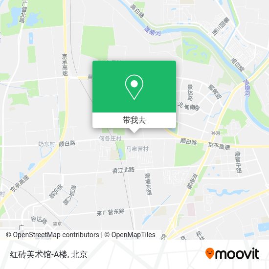 红砖美术馆-A楼地图