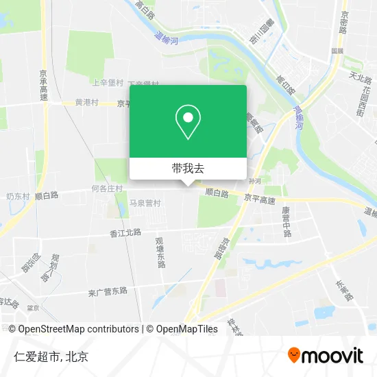 仁爱超市地图