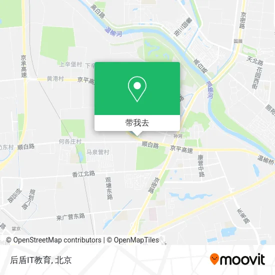 后盾IT教育地图