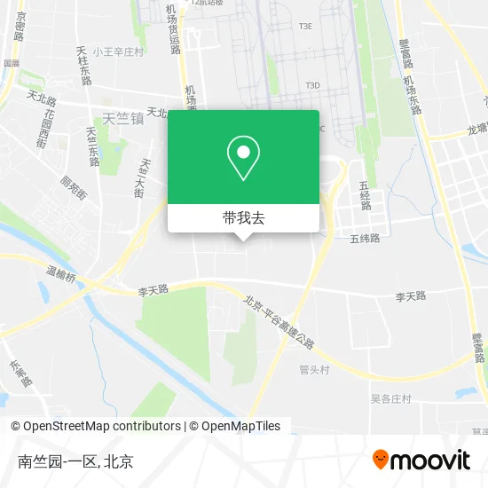 南竺园-一区地图
