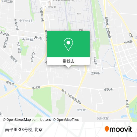 南平里-38号楼地图