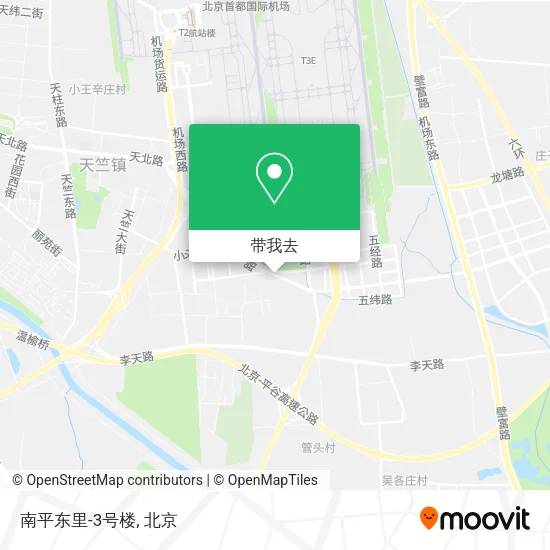 南平东里-3号楼地图