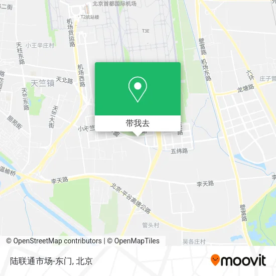 陆联通市场-东门地图