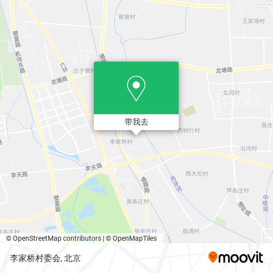 李家桥村委会地图