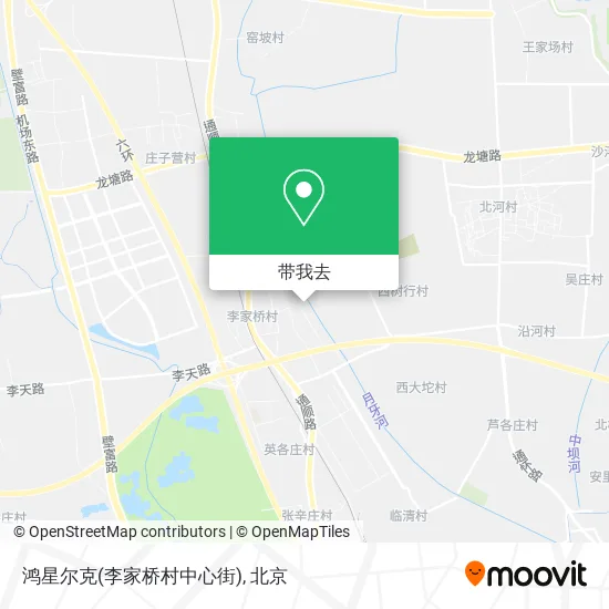鸿星尔克(李家桥村中心街)地图