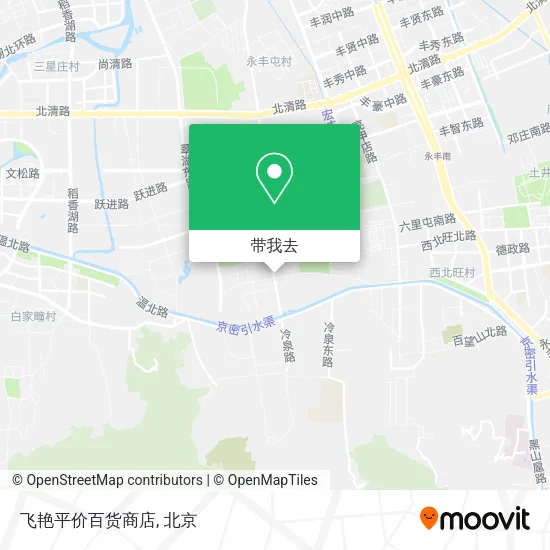 飞艳平价百货商店地图