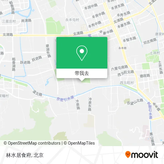 林水居食府地图