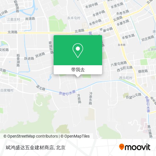 斌鸿盛达五金建材商店地图