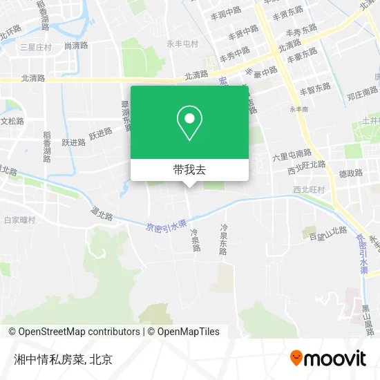 湘中情私房菜地图