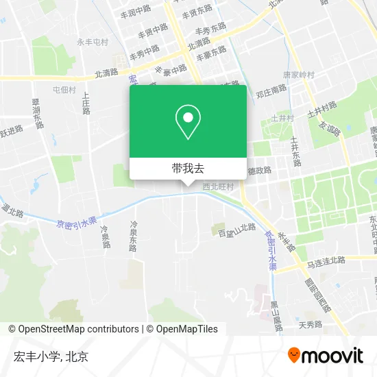 宏丰小学地图