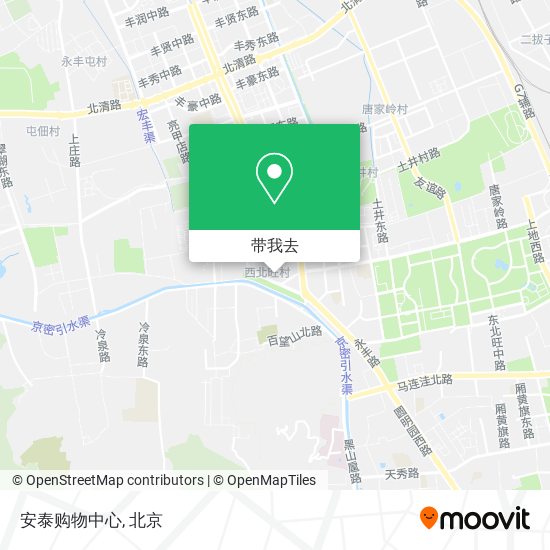 安泰购物中心地图