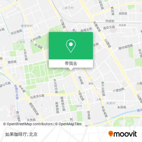 如果咖啡厅地图