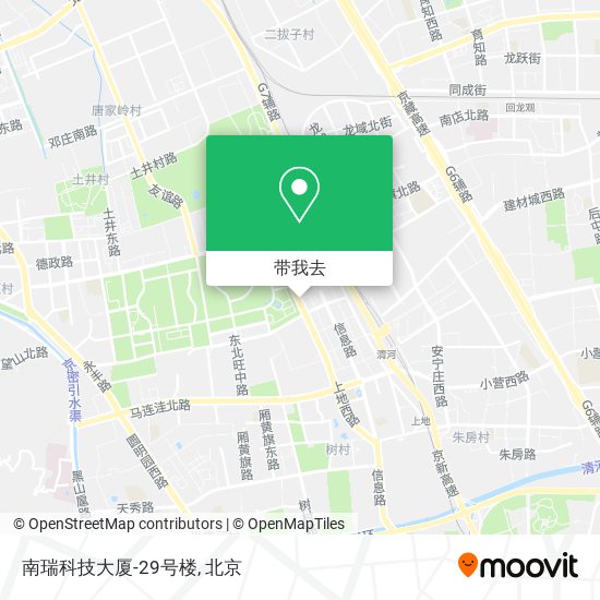 南瑞科技大厦-29号楼地图