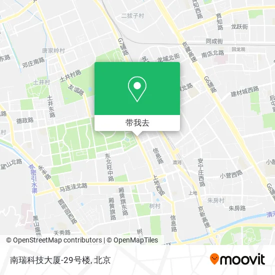 南瑞科技大厦-29号楼地图