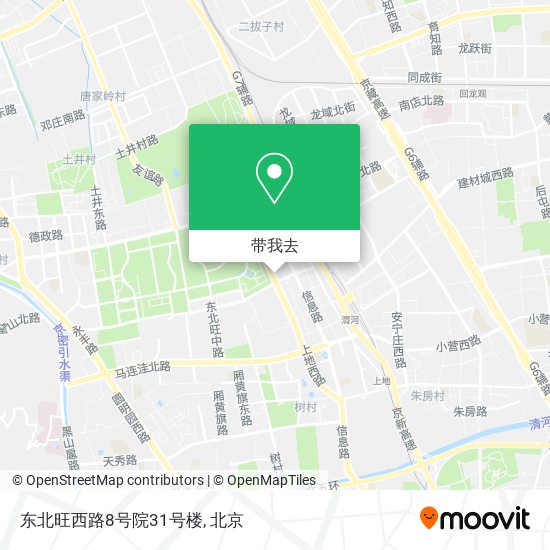 东北旺西路8号院31号楼地图