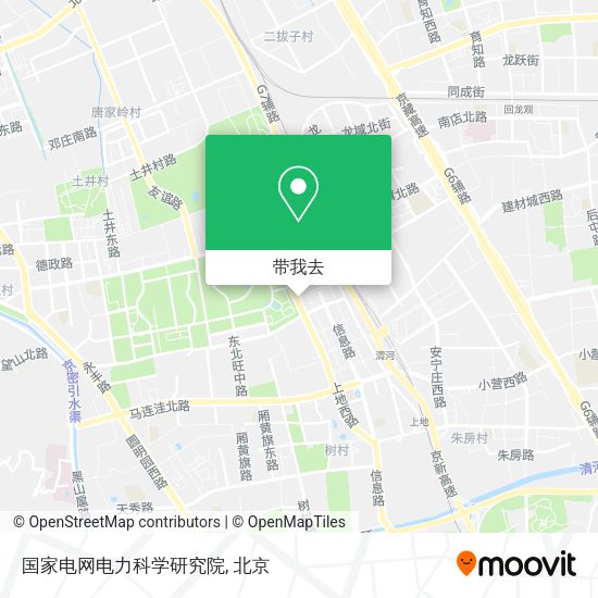 国家电网电力科学研究院地图