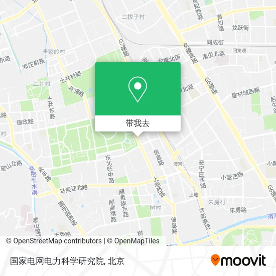 国家电网电力科学研究院地图