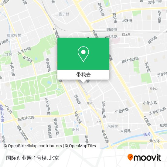 国际创业园-1号楼地图