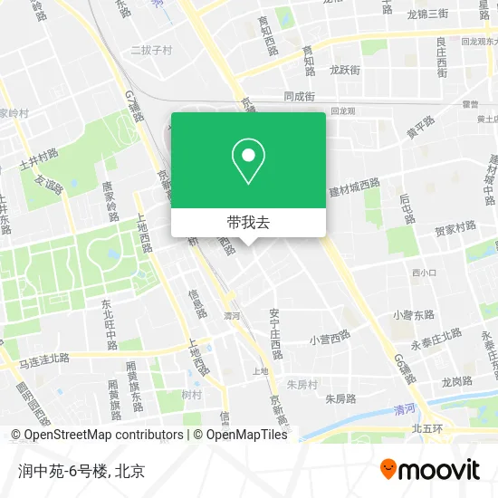 润中苑-6号楼地图